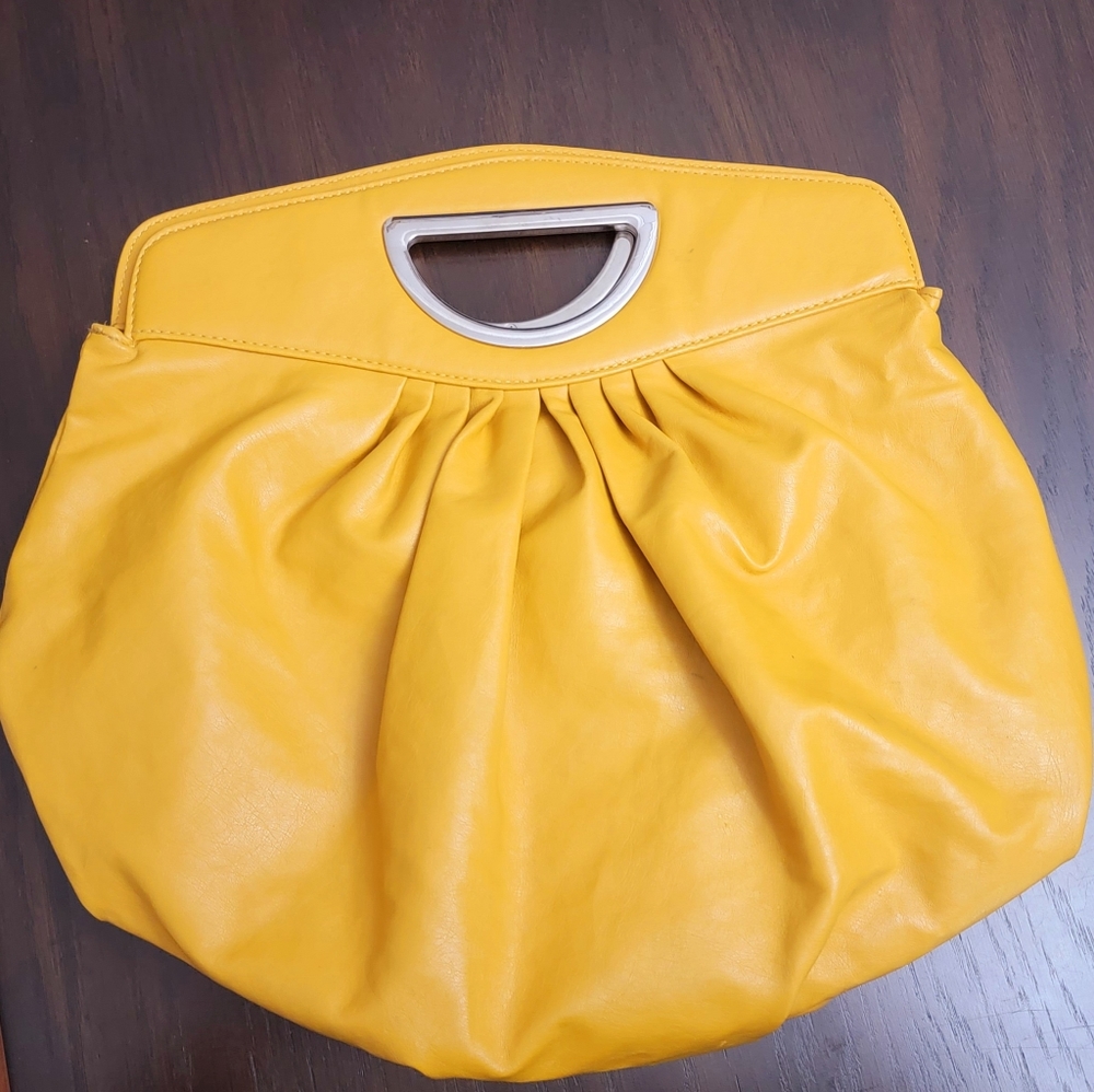 Golden Yellow Clutch